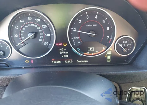 2013 BMW 335I xDrive from USA, damaged, VIN WBA3B9C55DF586116